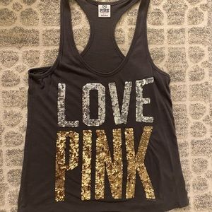 Victoria Secret “Love Pink” tank top